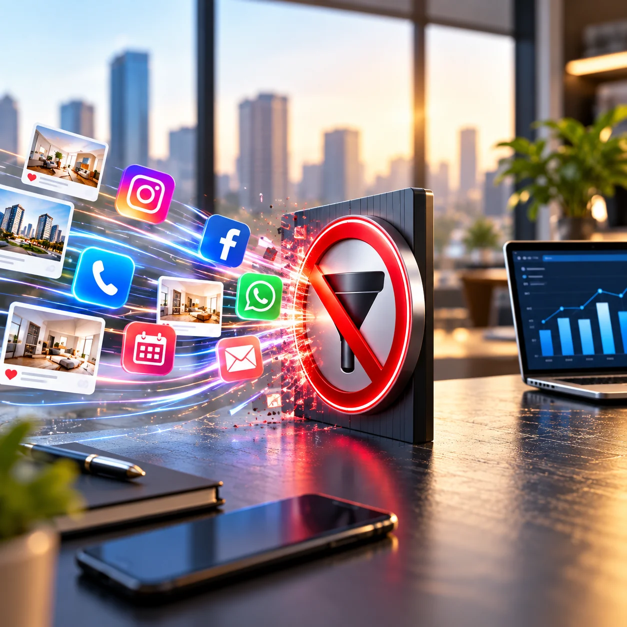 No lead generation
